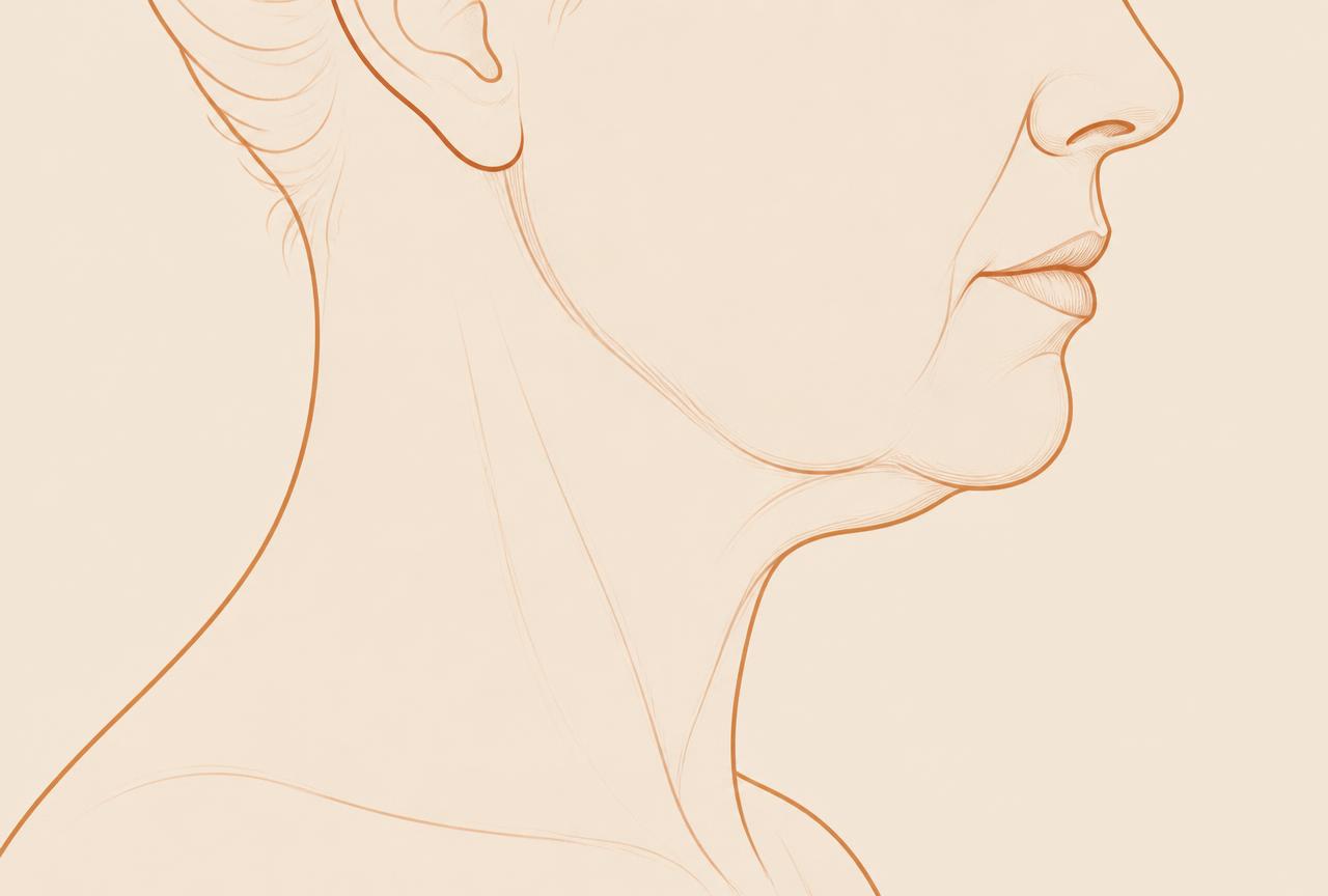 Zones concernées par le lifting cervico-facial