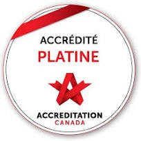 Logo Accrédité Platine — Accréditation Canada